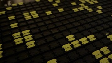 Flip Dot Display - Game of Life in Slo-Mo