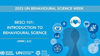 BeSci 101: Introduction to Behavioural Science