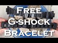 Casio G-Shock Bracelet Giveaway - Win A Free Bracelet