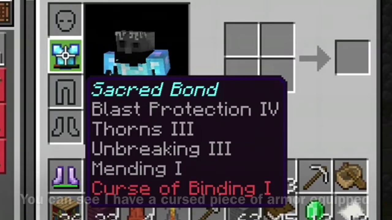 Is the curse of binding enchantment worth it in Minecraft? - Quora