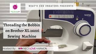 HOW TO WIND A BOBBIN ON A BROTHER SEWING MACHINE!