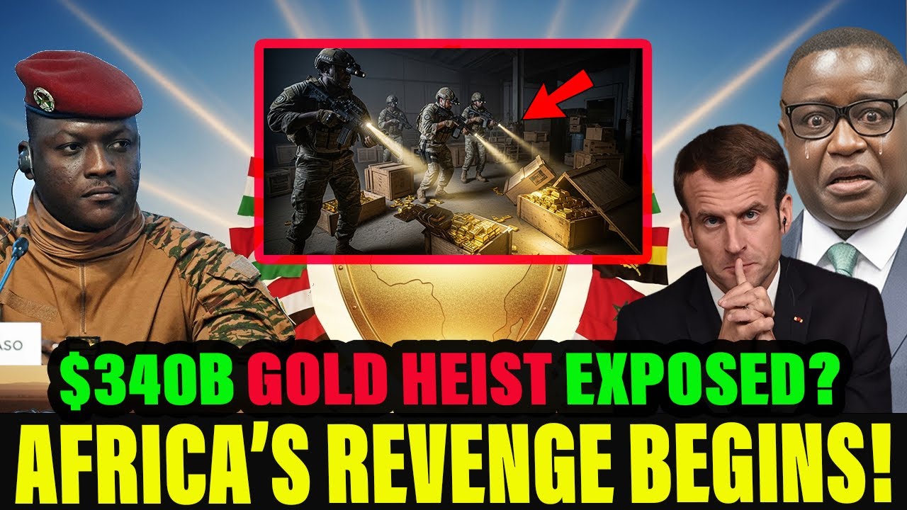$340B Stolen: FRANCE And ECOWAS Tried to Control Africa’s Gold Routes— Traoré Blocked Them Overnight