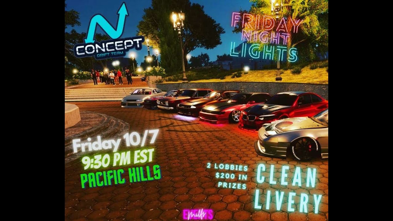 Concept Friday Night Car Show! - YouTube