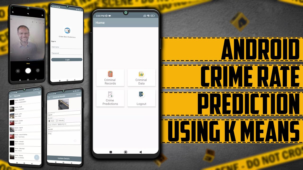 Android Crime Rate Prediction Using K Means Data Science Projects Android Crime Rate Prediction Using K Means Data Science Projects