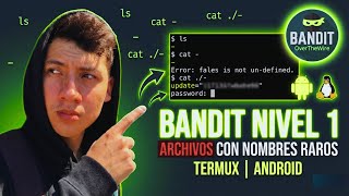 🐧 Aprende Linux Desde Cero | Bandit Nivel 1 (Termux Android)