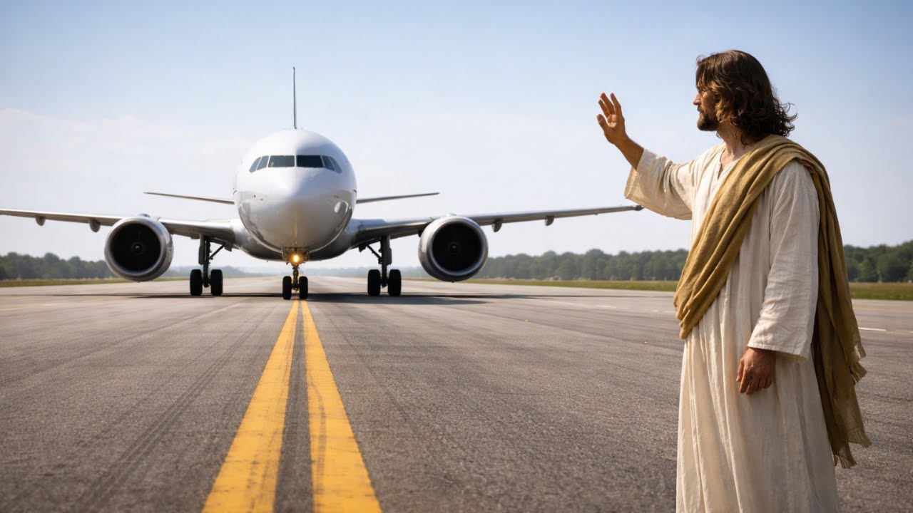 Pilot widział Jezusa Chrystusa idącego po pasie startowym… lecz wieża mówiła, że nikogo tam nie było