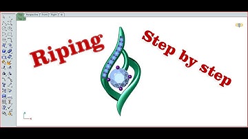 !!Riping jwellery pic very easy process step by step!! #riping #rhinoceros #matrix_designe #pendant