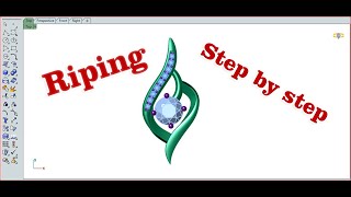!!Riping jwellery pic very easy process step by step!! #riping #rhinoceros #matrix_designe #pendant