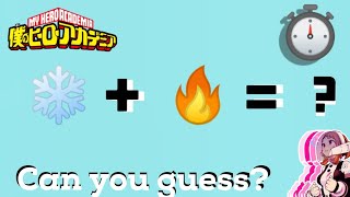 Can You Guess The MHA Character By Their Emoji? ×Challenge× screenshot 2
