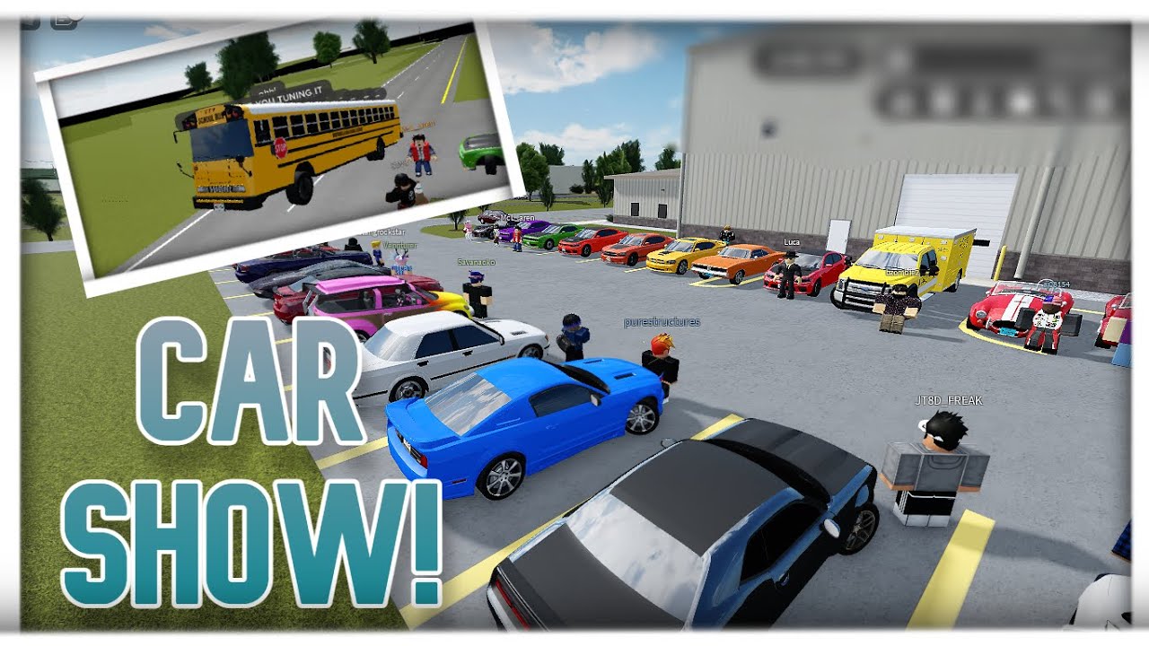 Roblox Greenville CAR SHOW RWCC YouTube
