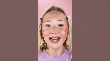 Horrify FILTER Makeup Challenge😱 Dewy skin makeup & glam eyeshadow simple #youtubeshorts #shorts