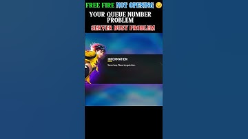 Server Busy, Please Try Again Later Problem Free Fire😭 Free Fire Game Not Opening  #freefire