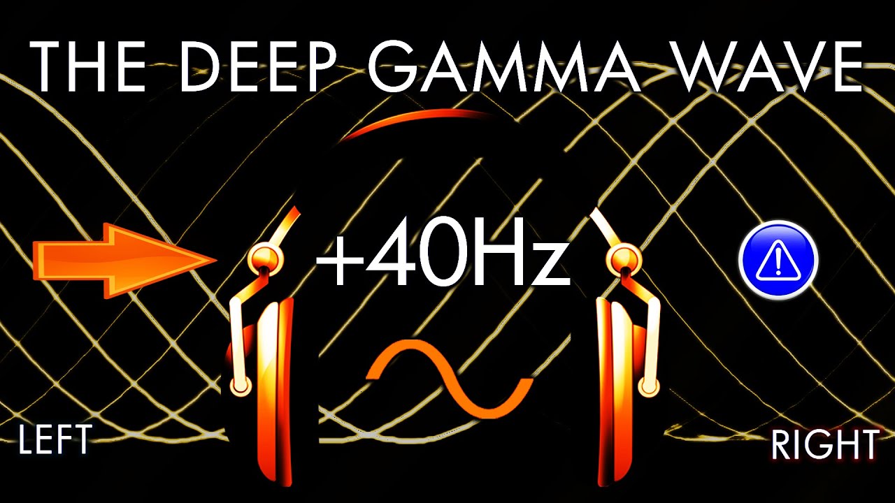 Productivity Powerhouse - 40Hz Gamma Binaural Beats, Brainwave Music for Elevated Concentration