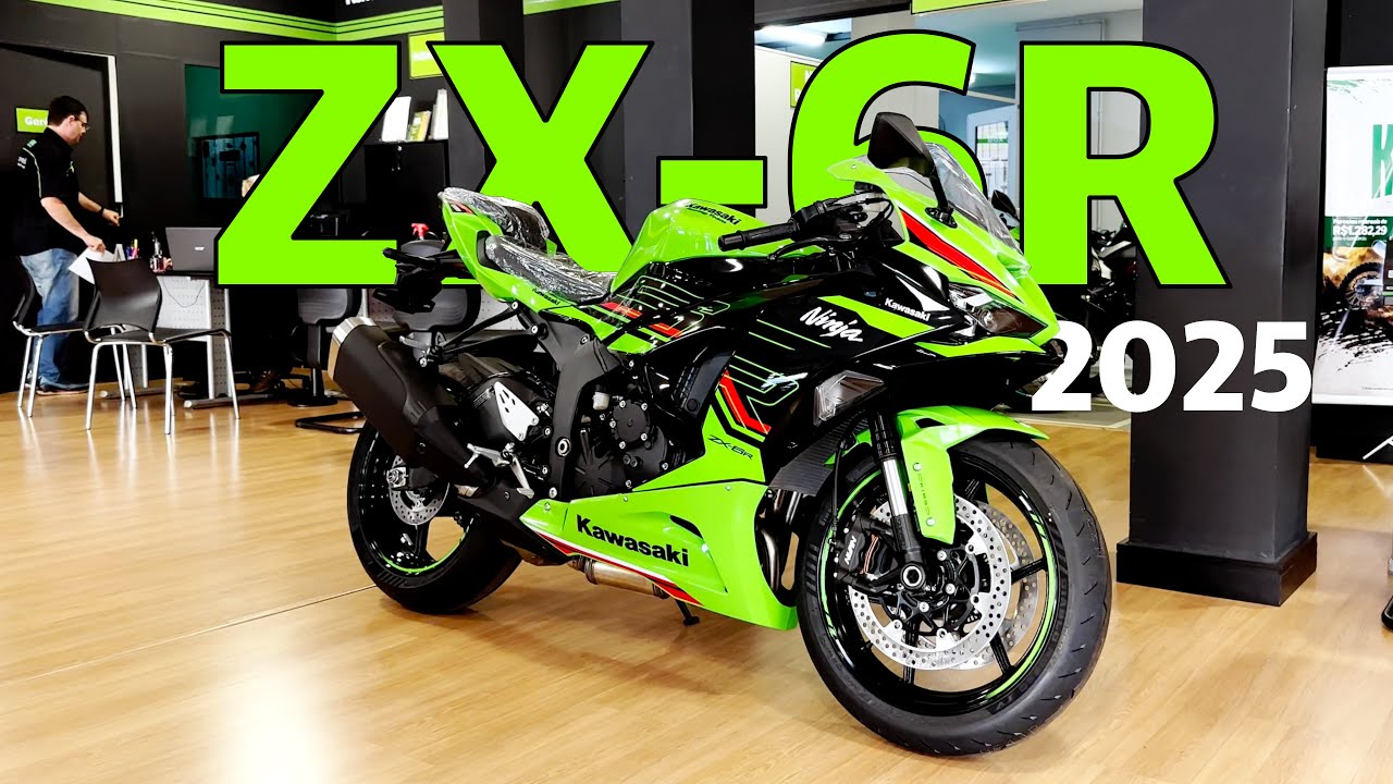 Nova Kawasaki NINJA ZX-6R em Detalhes e Preço na Concessionária