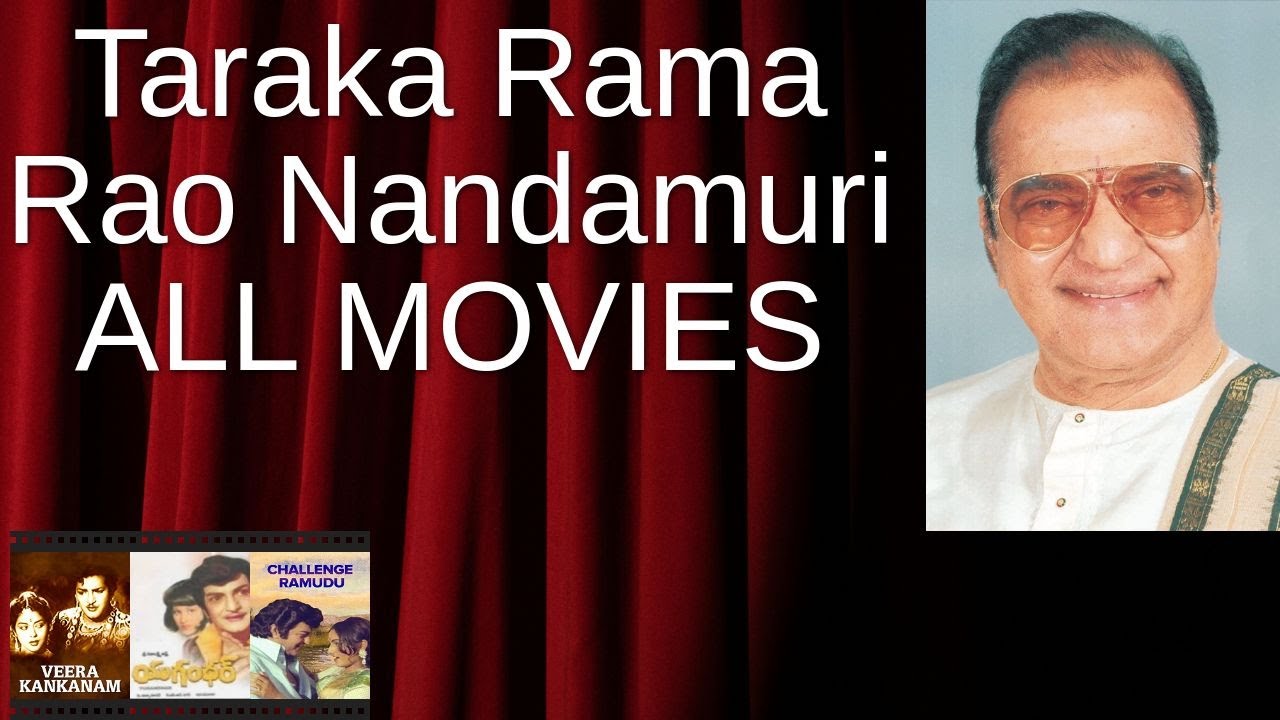 Taraka Rma Rao ALL Taraka Rama Rao Nandamuri Movies Ranked by Score (Critics + Fans ...