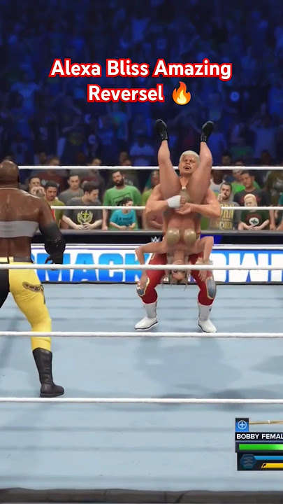 Alexa Bliss Amazing Reversel #alexabliss #codyrhodes #bobbylashley #bikini #wwe2k25 #w2k25 #wwe2k24