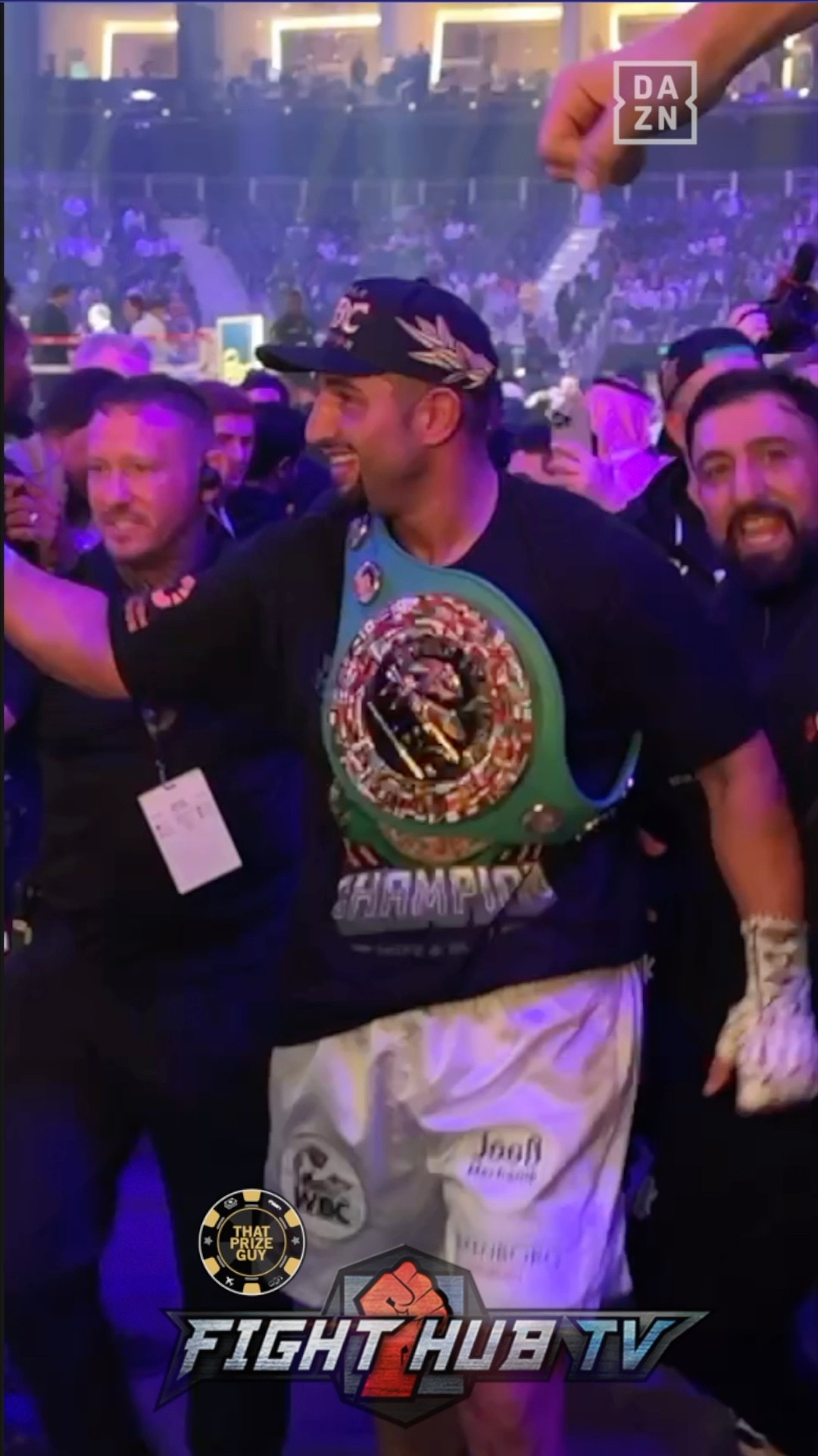 Agit Kabayel EMBRACED by fans after KO WIN over Zhang!