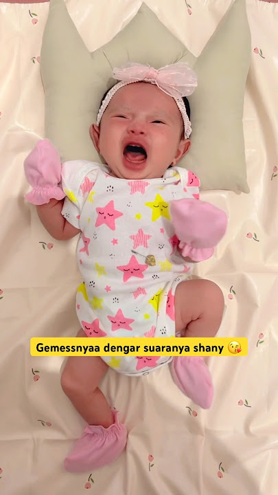 Gemessnyaa dengar suaranya shany kalau nangis 🤏🏻😘