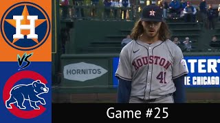 Astros VS Cubs Condensed Game 4/24/24