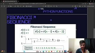 Learn Functions in Python with Fibonacci Series