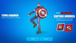 Fortnite item shop 3\/7\/2020 NEW CAPTAIN AMERICA SKIN