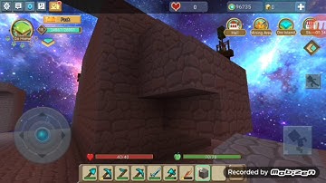 !!!Blockman go skyblock!!! (water slide)