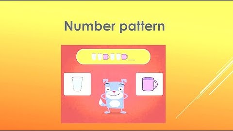 Standard: II , Subject: Maths  , Topic: Number pattern