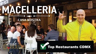 MACELLERIA  ✅  Trattoria en la Colonia Roma. Top Restaurantes CDMX.