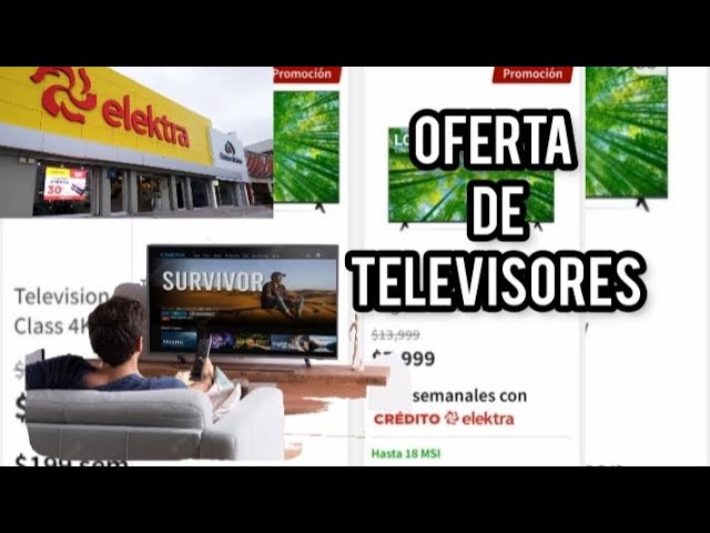 Pantallas de TV 32 hasta 100 pulgadas - Elektra en Línea