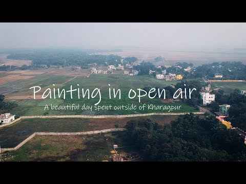 Painting in a open air