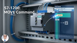 Siemens S7-1200 PLC: Mastering the MOVE Command with TEMP Variables in TIA Portal v16