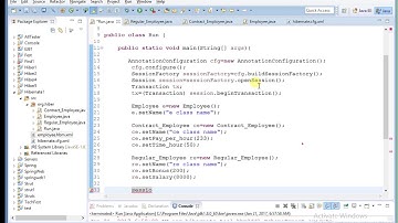 Hibernate Table Per Sub class Inheritance mapping using annotation Tutorial 30