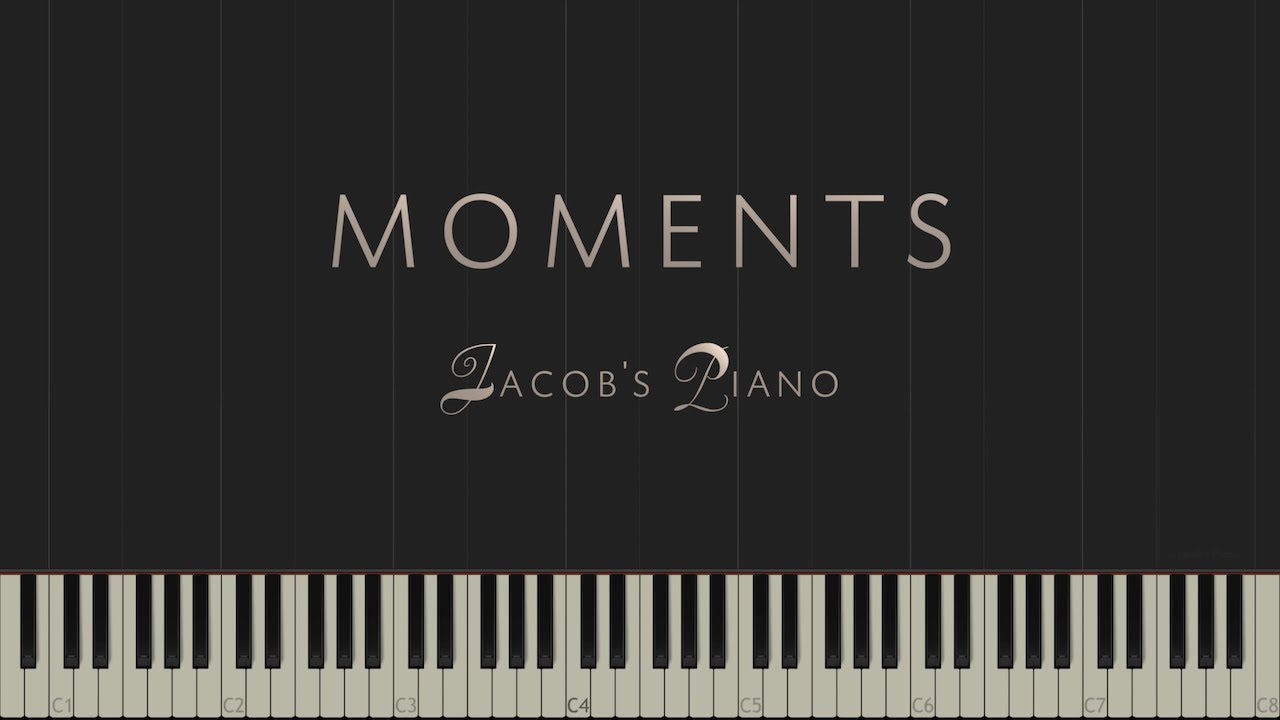 Moments Original Piece Synthesia Piano Tutorial Youtube
