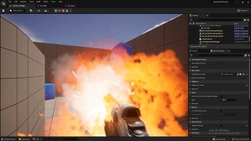 Learn Unreal Engine 5: How to create Muzzle Flash in First Person Shooting Game in unreal 5 engine.