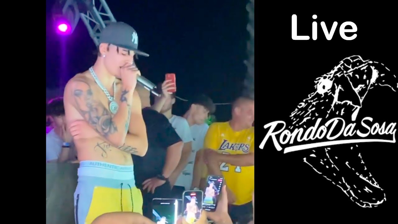 Rondo da sosa LIVE 2021 Calabria YouTube Rondo da sosa LIVE 2021 Calabria YouTube