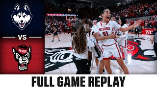 UConn vs. NC State Full Game Replay | 2023-24 ACC Women’s Basketball