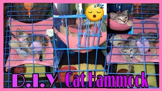 D.I.Y CAT HAMMOCK (#CatVlog) by Yolli bee 982 views 2 years ago 6 minutes, 56 seconds
