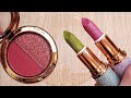 Slime Coloring with Makeup! Mixing Makeup Eyeshadow into Clear Slime! Satisfying Slime Videos #17