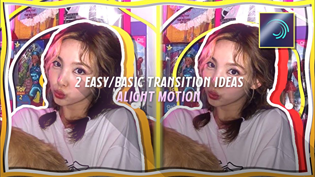 2 BASIC TRANSITION IDEAS ALIGHT MOTION - YouTube