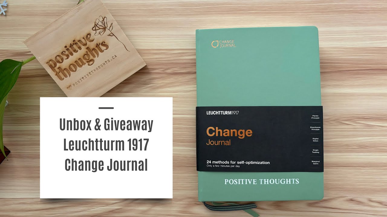 Review & GIVEAWAY! Trying the Change Journal... Is it Worth it???