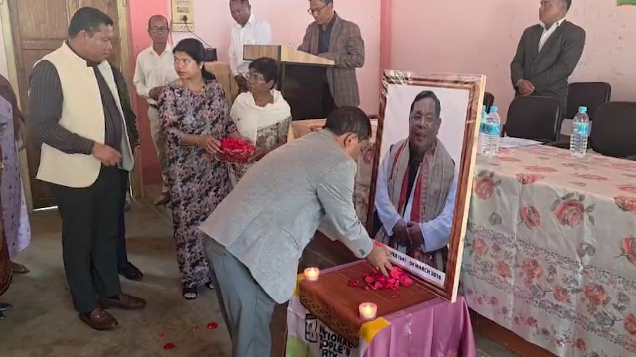 Kynmaw ka NPP Ri Bhoi iaka jinglong kyrpang u PA Sangma ha ka lyngkhuh sngi iap ba 10 snem