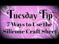 7 Ways a Silicone Craft Sheet Makes Crafting So Easy