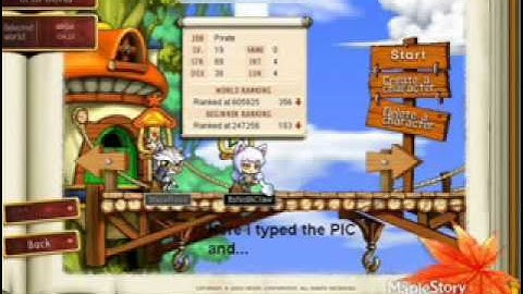 MapleStory Login Problem