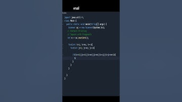 #18th Square with Diagonal #java #patternprinting #coding #programming