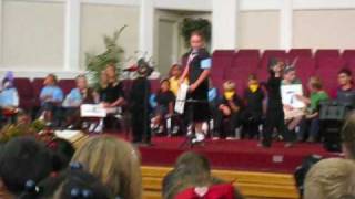 Ethan's Kindergarten Chapel Program
