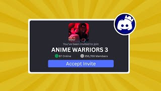 How To Join ANIME WARRIORS 3 Discord Server ROBLOX - Easy & Quick (2026) How To Join ANIME WARRIORS 3 Discord Server ROBLOX - Easy & Quick (2026)