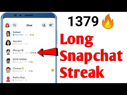 How To Keep Snapchat Streaks Longer | Longest Streak On Snapchat