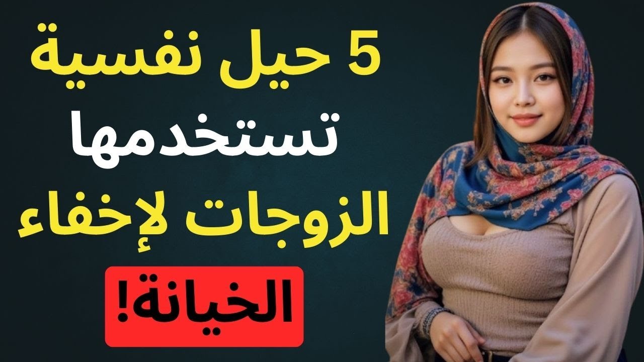 5 حيل نفسية تستخدمها الزوجات لإخفاء الخيانة