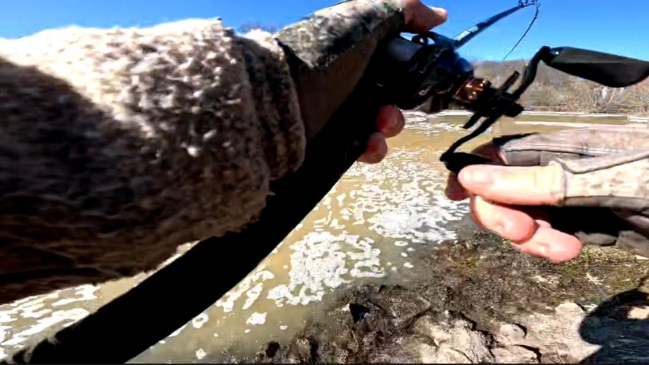 Bass Fishing Worst Conditions!!