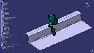 DELMIA Welding MH5S (Simulation 2: Reaches right-end)